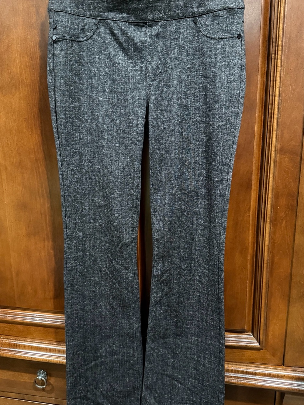 Liverpool Women's Charcoal Gray Bootcut Pants